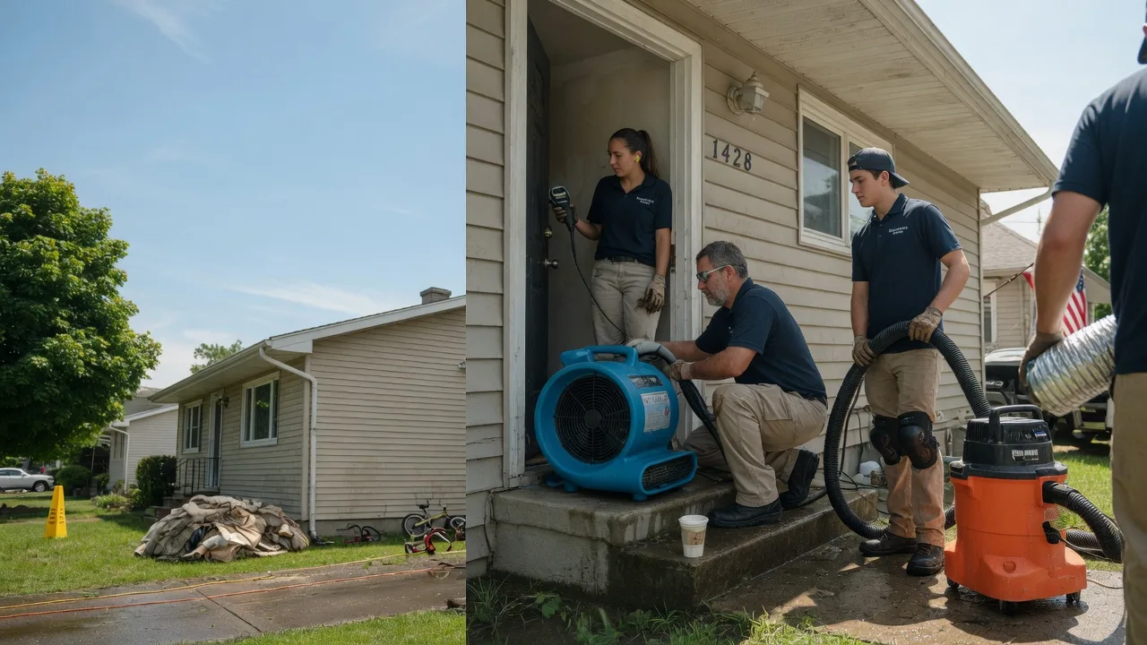 Water Damage Restoration in Comfort, WV near me